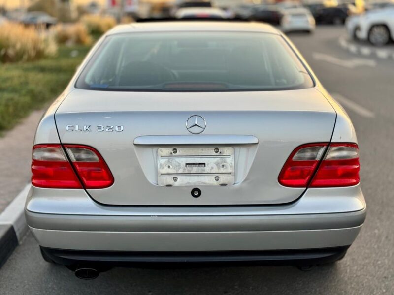1999 Mercedes-Benz CLK 320 3.2 liters 6 Cylinders Engine Silver Grey