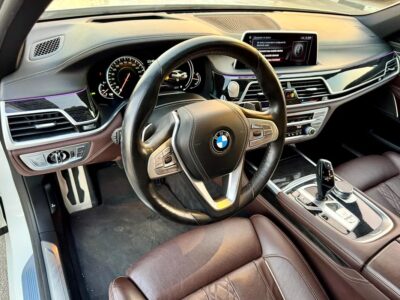 2016 BMW 7-Series 750i Clean Title Excellent Condition White Brown