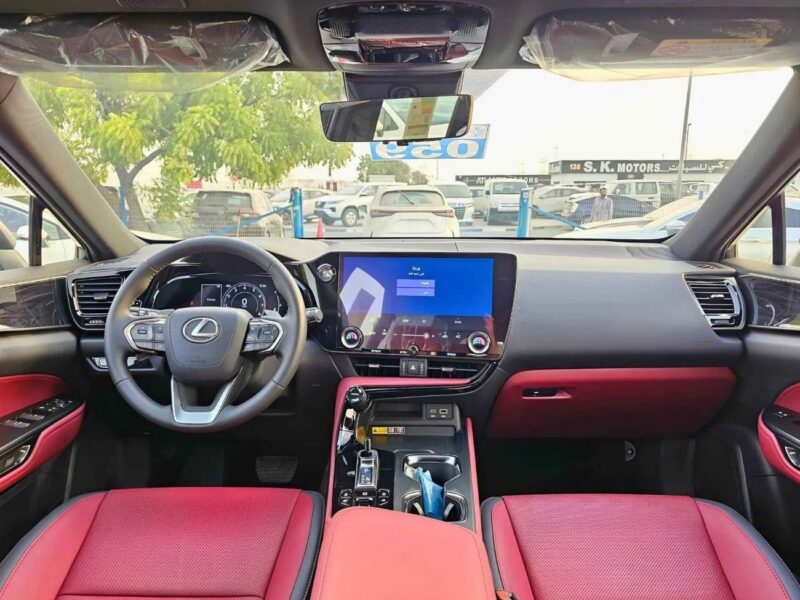 2025 Lexus NX350 ELITE TURBO CHARGED 2.4L PETROL Red White