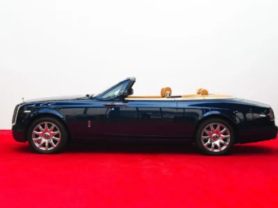 2015 Rolls-Royce Phantom Drophead 6.8L Rolls Royce Drophead Blue Tan
