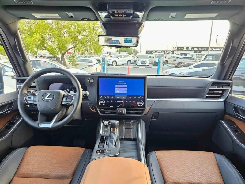 2025 Lexus GX550 LUXURY 3.5L V6 4WD PETROL FULL OPTION White Brown