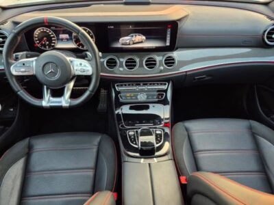 2019 MERCEDES BENZ E53 AMG V6 AUCTION GRADE 4.5/A Black White