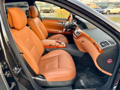 2009 Mercedes-Benz S 600 5.5 liters V12 BiTurbo Black Orange