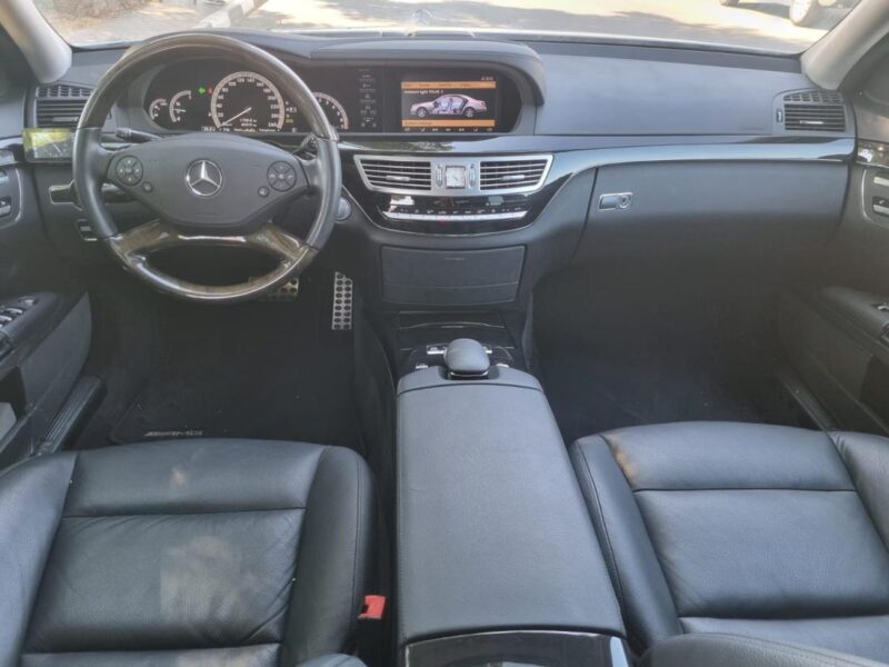 MERCEDES-BENZ S 350 SILVER 2012 3.5-liter V6 Engine Silver Black