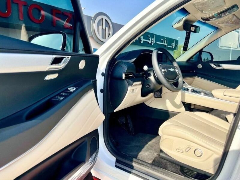 2023 Genesis GV80 Brand New Genesis GV80 AWD White Beige