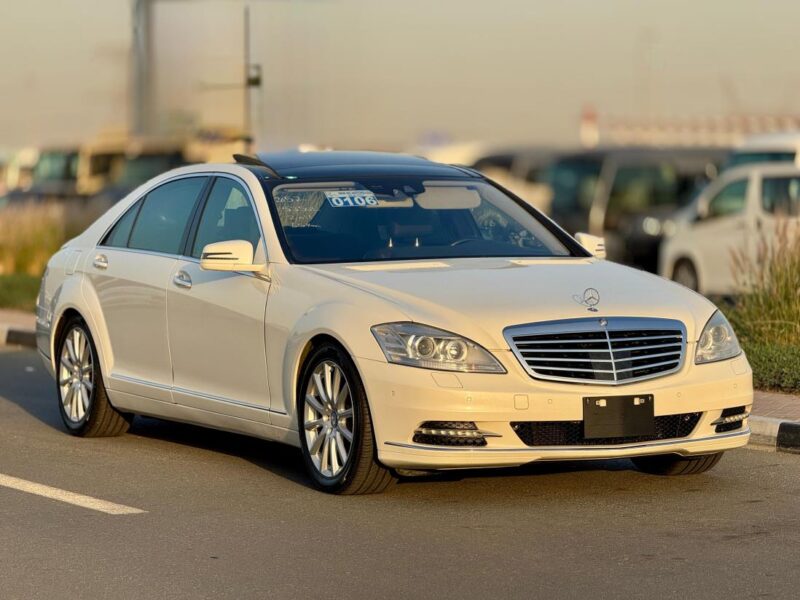 2011 Mercedes-Benz S 350 3.5-liter V6 Engine White Black