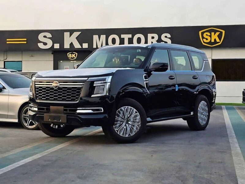 2026 Nissan Patrol SE PLATINUM 3.8L V6 FULL OPTION Black