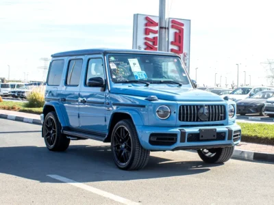 2022 Mercedes-Benz G-Class G 63 AMG 4.0 litre V8 Bi-Turbo Blue Beige