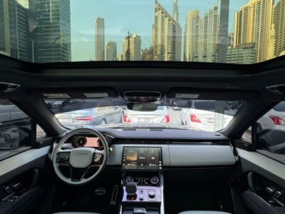 2023 Land Rover Range Rover Sport S P400 3.0L Black White SUV AWD