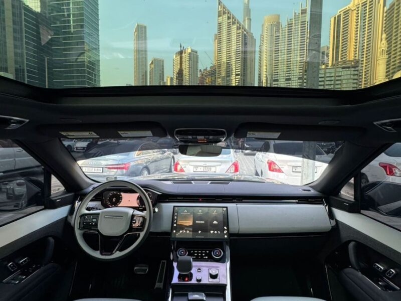 2023 Land Rover Range Rover Sport S P400 3.0L Black White SUV AWD