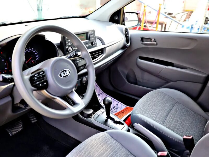 2018 Kia Picanto Base 4 Cylinder Engine Perfect Condition Red Beige