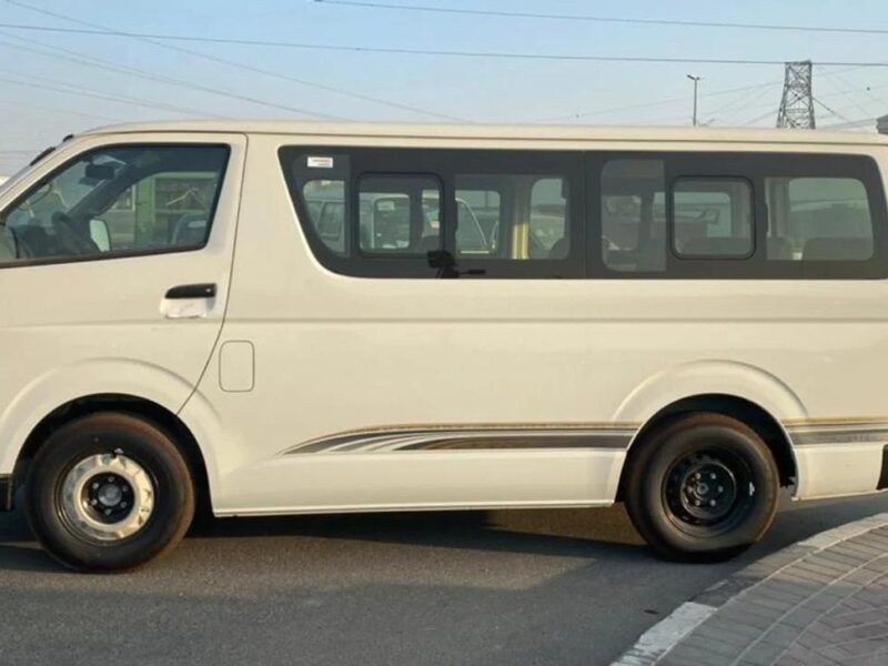 Toyota Hiace Standard Roof 15 Seater 2.5L Diesel RWD 2025 White Grey