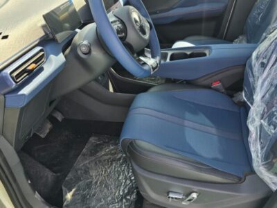 2024 BYD Seagull All-electric Vehicle EV Beige Blue