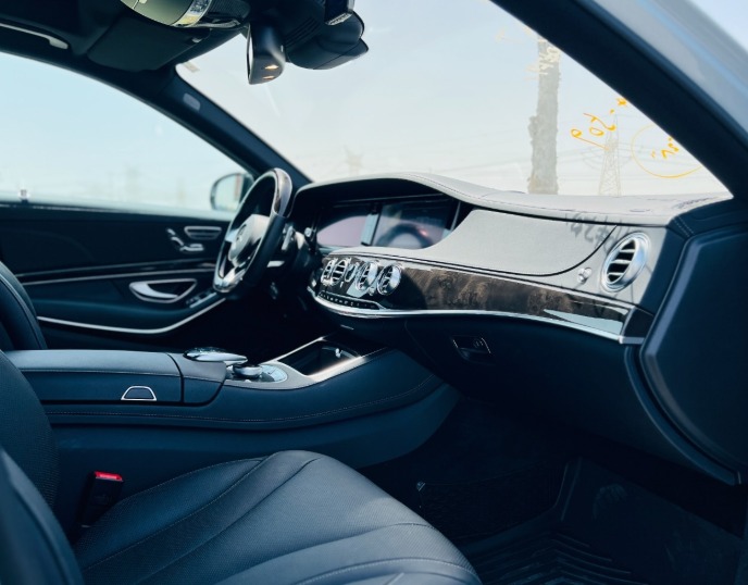 2015 MERCEDES BENZ S 400 h 3.5L V6 Hybrid Full Option Silver Black