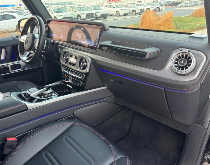 2020 Black MERCEDES BENZ G 550 AMG V8 AUCTION GRADE 4.5/A