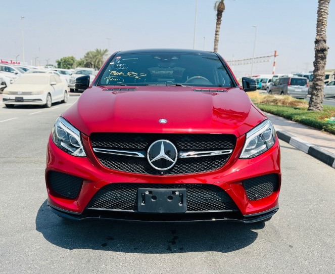 2017 MERCEDES-BENZ GLE 43 3.0L V6 Biturbo Red Black CHASSIS GUARANTEE