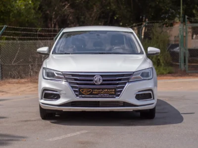 2023 MG 5 Comfort 4 Cylinders Engine GCC Specs White Grey FWD