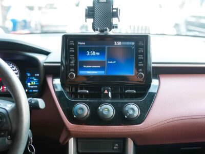 2023 Toyota Corolla Cross XL 4 Cylinder Economic Engine White Brown