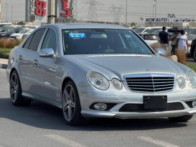 2007 MERCEDES BENZ E500 Body Kit E63 AMG V8 AUCTION GRADE 4/B Silver