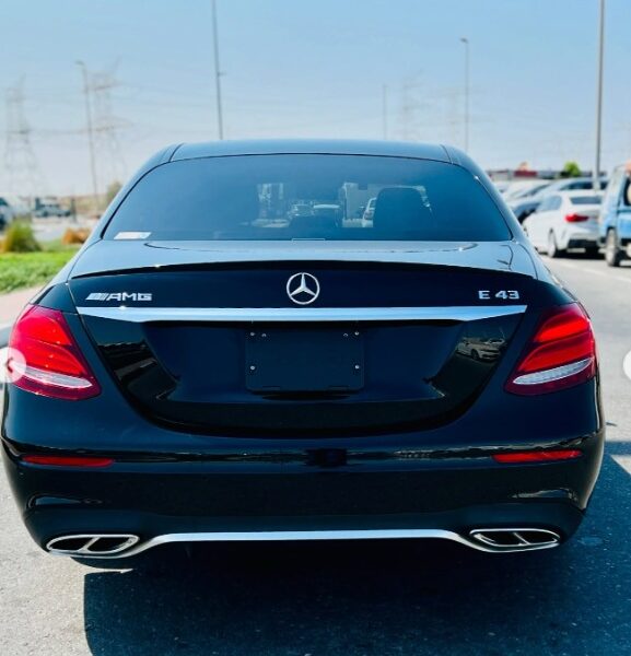 2017 MERCEDES BENZ E43 Black-Black CHASSIS GUARANTEE