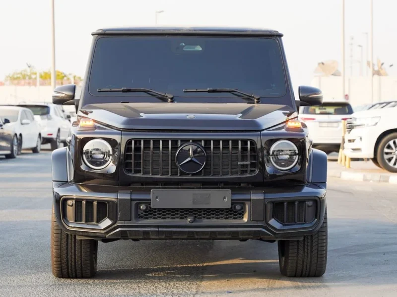 2025 Mercedes-Benz G 63 AMG 8 Cylinders Engine Black Red SUV