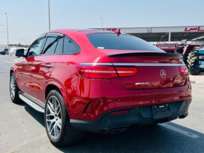 2017 MERCEDES-BENZ GLE 43 3.0L V6 Biturbo Red Black CHASSIS GUARANTEE