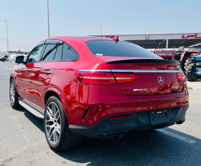 2017 MERCEDES-BENZ GLE 43 3.0L V6 Biturbo Red Black CHASSIS GUARANTEE