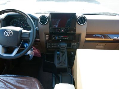 2025 Toyota Land Cruiser LX V6 Engine Petrol GCC White Brown