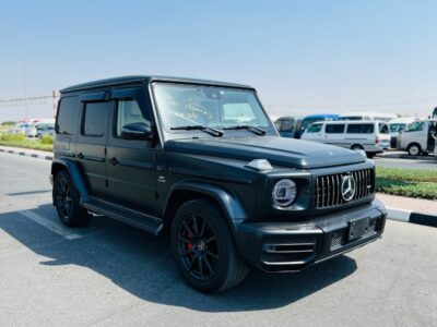 2019 MERCEDES BENZ G 63 Matte Black-Beige FULL OPTION