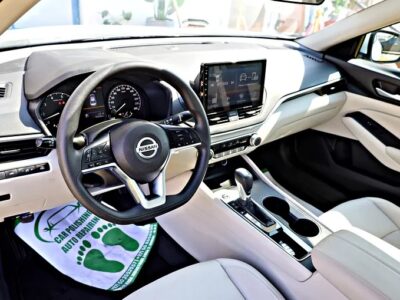 2022 Nissan Altima S 4 Cylinder Engine White Beige