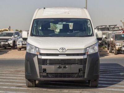 2025 Toyota HiAce 3.5L MT Petrol 6 Cylinder Engine GCC Specs White Beige