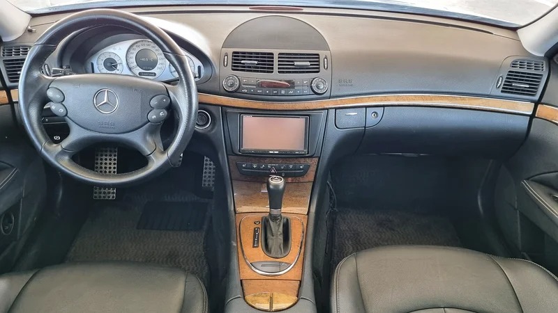 2008 Mercedes-Benz E-Class E 350 6 Cylinder Engine Black