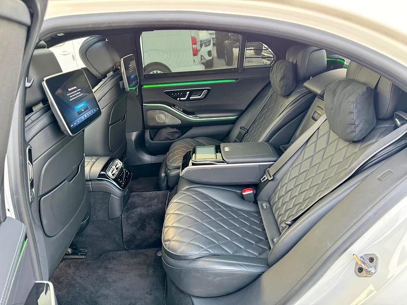 2022 Mercedes-Benz S-Class S 500l AUCTION GRADE 4.5/B White Black