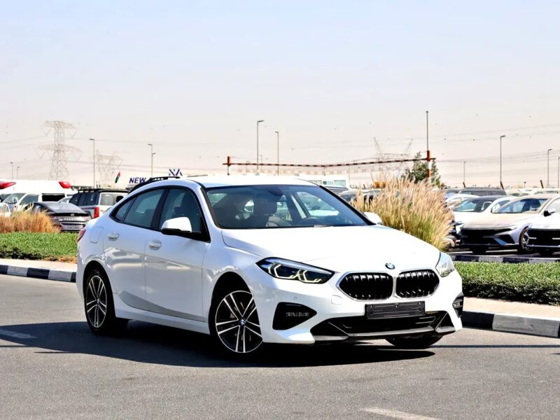 2021 BMW 2-Series 218i Perfect condition White Black in GCC Specs
