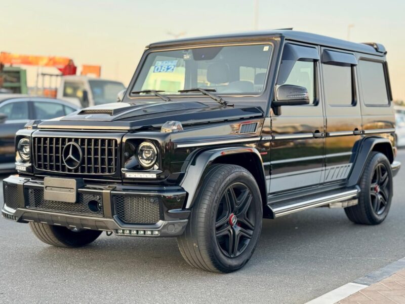 2013 Mercedes-Benz G 63 AMG 5.5-liter V8 Engine Black