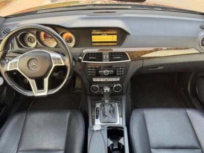 2012 MERCEDES BENZ C350 V6 AUCTION GRADE 4/B Black