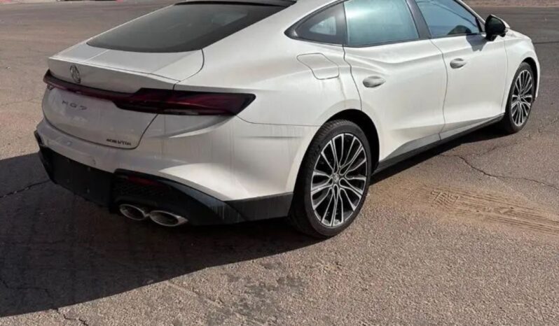 2024 MG MG7 1.5-liter turbocharged 4-cylinder Engine White