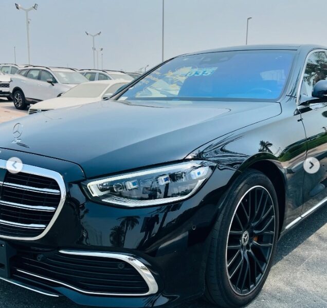 2021 MERCEDES BENZ S500 3.0L Inline-6 turbocharged Engine Black