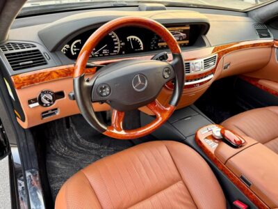 2009 Mercedes-Benz S 600 5.5 liters V12 BiTurbo Black Orange