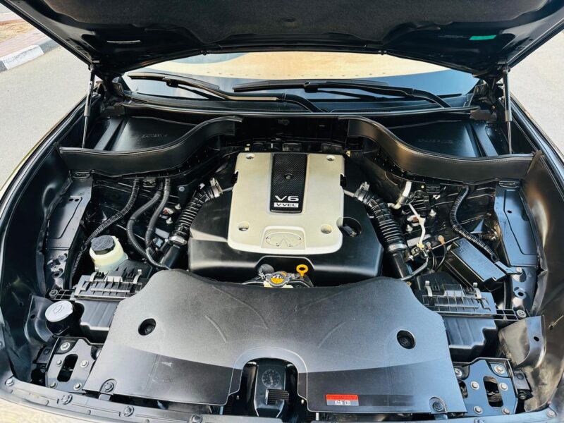 2018 Infiniti QX70 3.7L V6 Engine SUV Black Brown