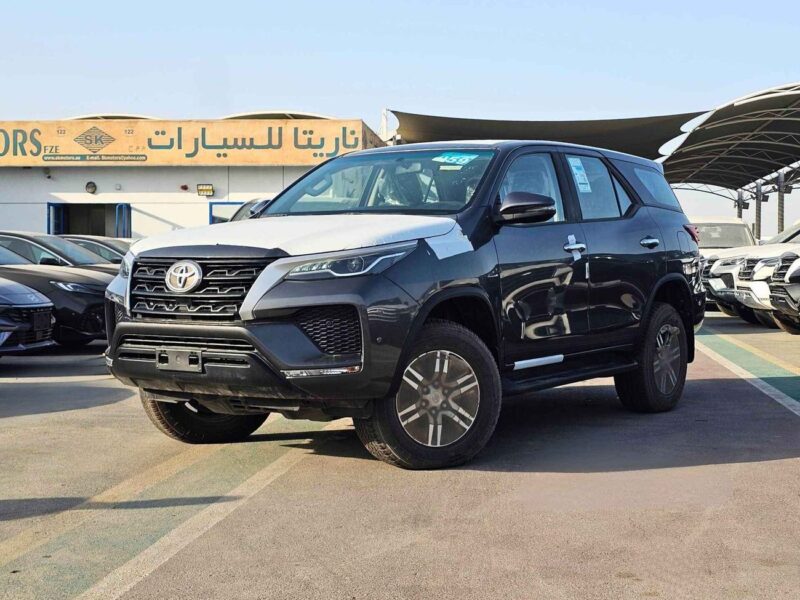 2025 Toyota Fortuner G 2.7 litre V4 Engine PETROL Grey Black