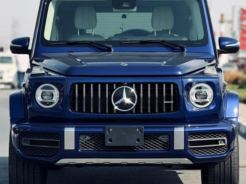 2019 Mercedes-Benz G-Class G 63 AMG Neat & Clean Car Blue Beige