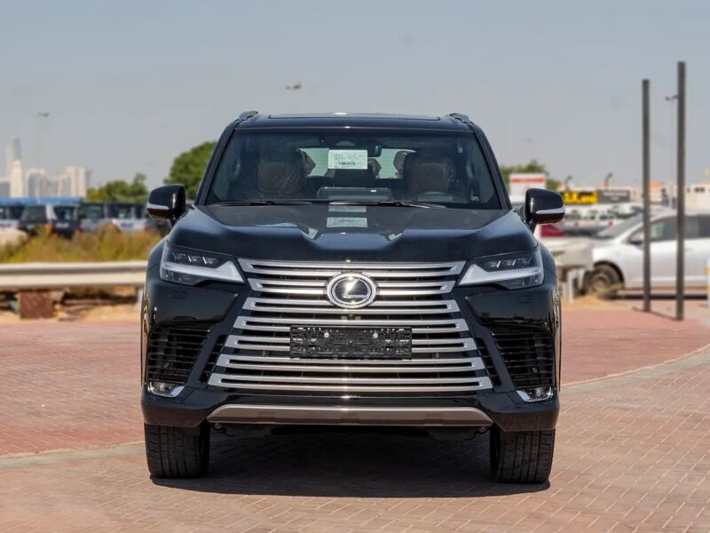 2025 Lexus LX-Series LX 600 Signature 3.5L V6 Twin-Turbocharged Black Tan
