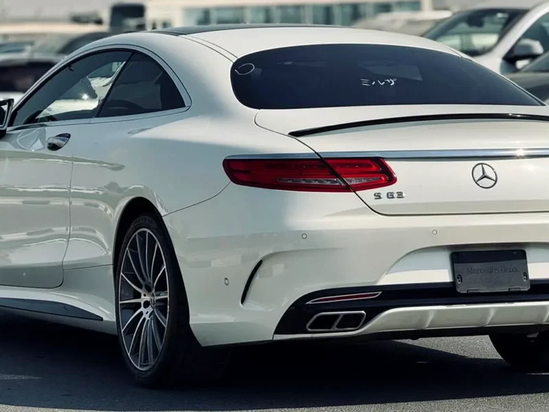 2015 Mercedes-Benz S-Class S 550 4Matic Coupe DEIGNO EDITION 1 White Red