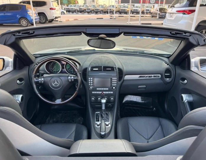 2005 MERCEDES BENZ SLK 350 V6 AUCTION GRADE 4/B Silver Black