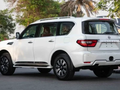 2024 Nissan Patrol TITANIUM SE 3.8 litre GCC Spec 0KM White Tan