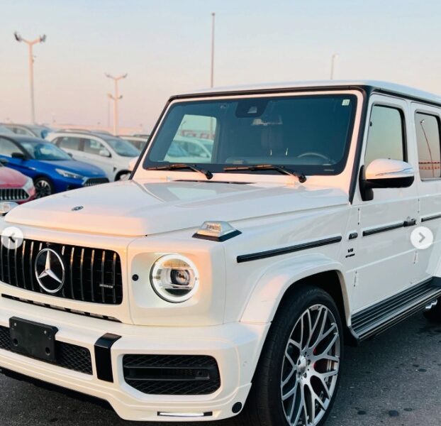 2021 MERCEDES BENZ G 63 White-Black CHASSIS GUARANTEE