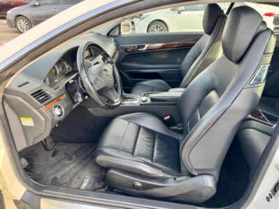 2011 Mercedes-Benz E 350 3.5-liter V6 Engine White Black