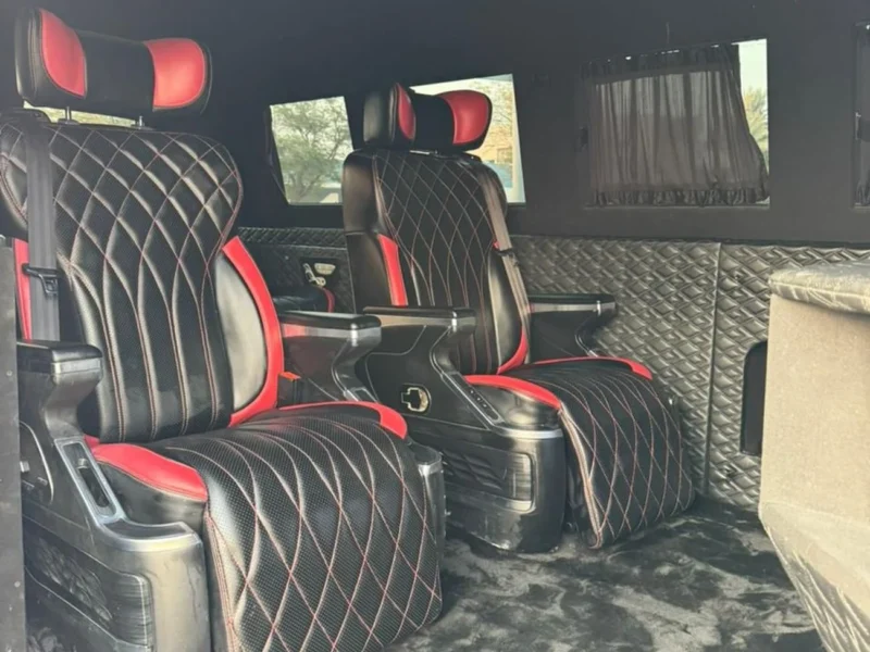 2024 GMC Savana 6.6 litre V8 Engine Petrol GCC Specs White Black