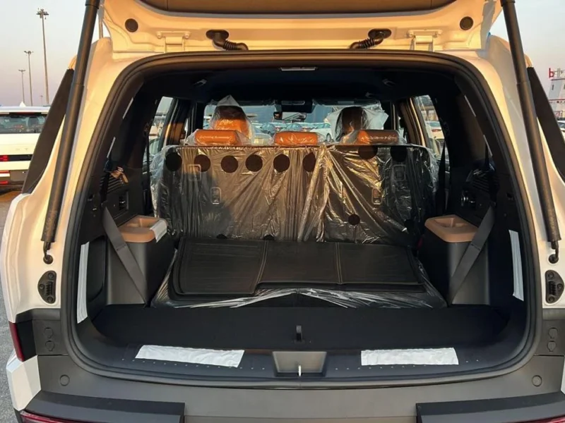 Hyundai Santa Fe 2025 Hyundai Santa Fe 2.5L AT Petrol 4x2 White Tan